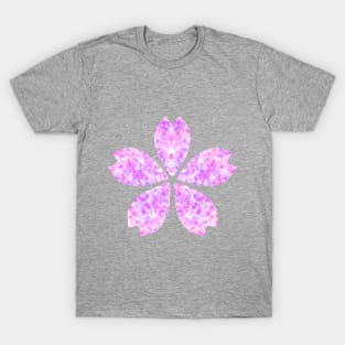 Soft Fluffy Pink Flower T-Shirt